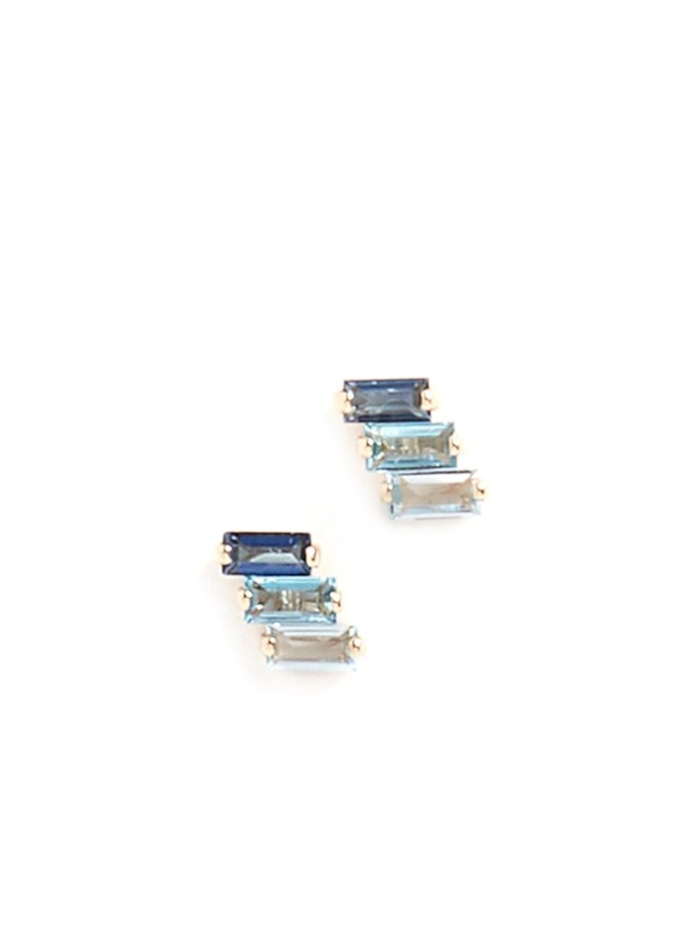 Kalan by Suzanne Kalan Baguette Earrings